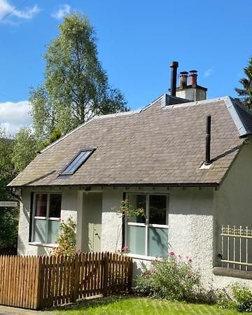 Cobbler'S Cottage At Kindrochet, Strathtay Pitlochry Exteriör bild