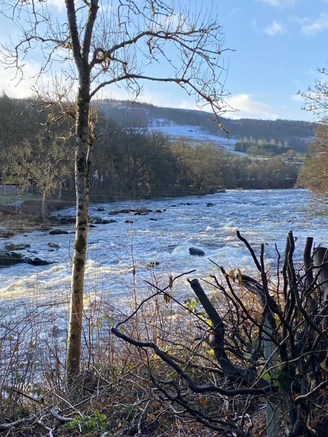 Cobbler'S Cottage At Kindrochet, Strathtay Pitlochry Exteriör bild