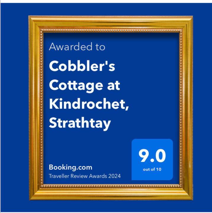Cobbler'S Cottage At Kindrochet, Strathtay Pitlochry Exteriör bild